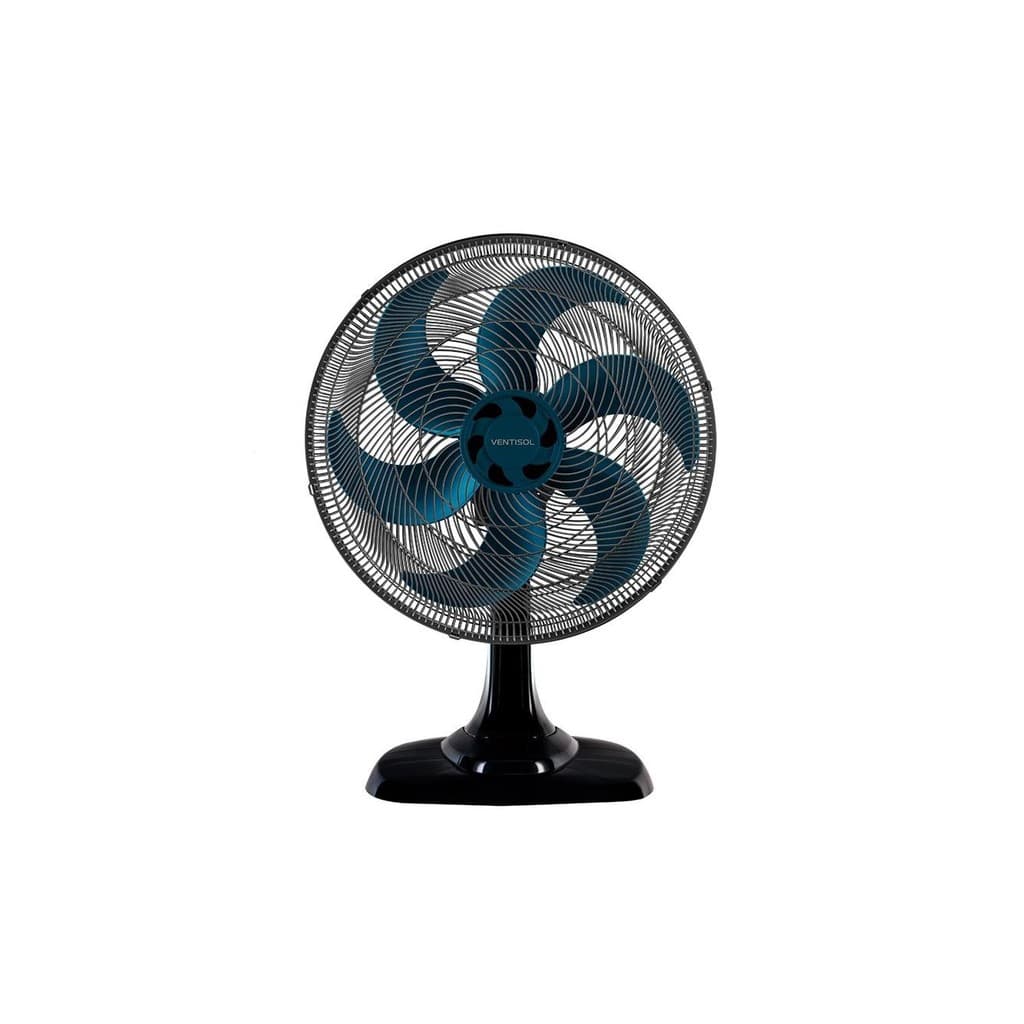 Ventilador Osc Mesa Turbo 6 50cm 6 Pás - 220v - Preto/azul
