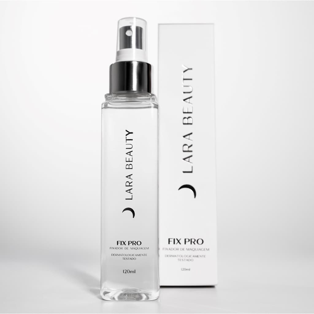 Fixador De Maquiagem Blindagem A Prova D'agua Spray Primer Incolor Fix Pro Lara Beauty