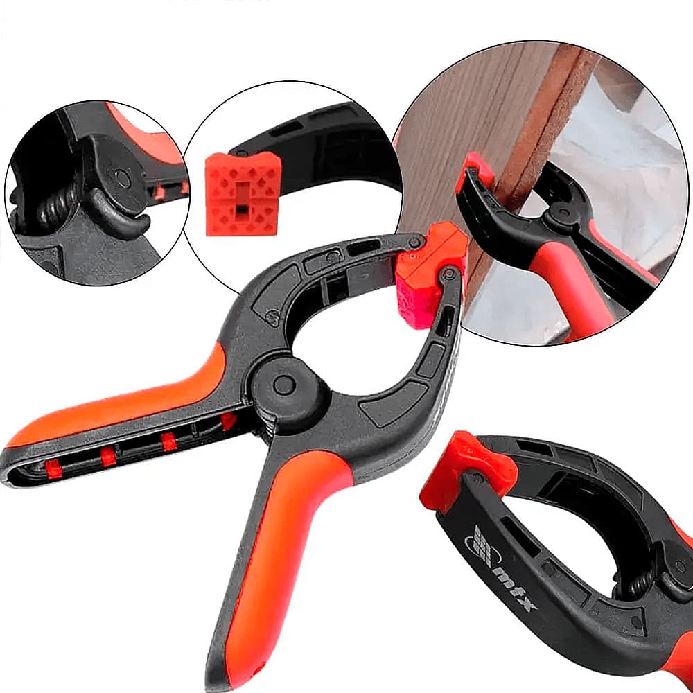 Grampo Multiuso Sargento 4 MTX 2078455 | Fixador para Marcenaria, Carpintaria e Oficina