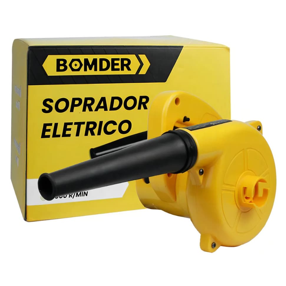 Soprador Elétrico Bomvink bomder BOM-9528 Amarelo  Sucção De Resíduos 950w Limpeza
