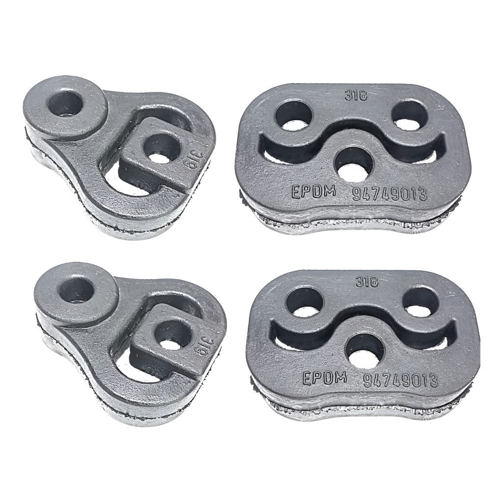 Borracha / Coxim Escapamento Gm Onix Prisma Cobalt  4 Pçs