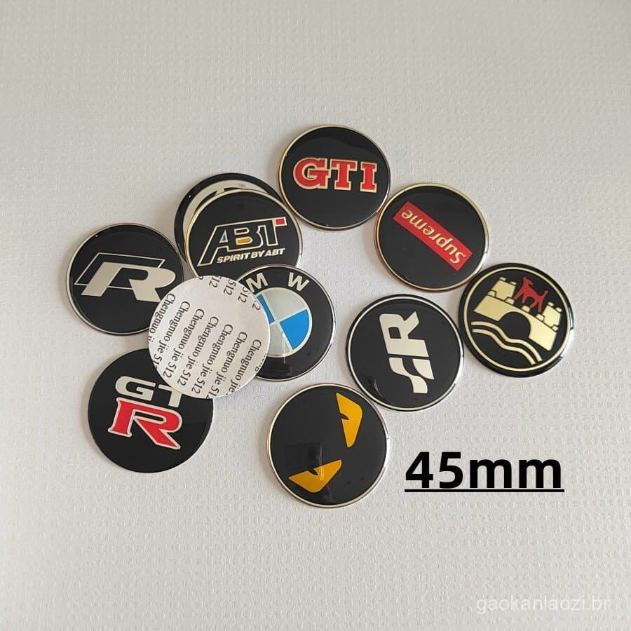 Adequado para etiquetas de volante, adesivos personalizados para volante de carro modificado, etiqueta SR Rabbit GTI Wol