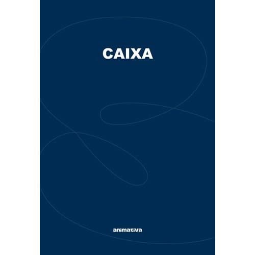 Livro Caixa Grande 100 Folhas Capa Resistente Azul Controle Financeiro Escrituracao Organizacao