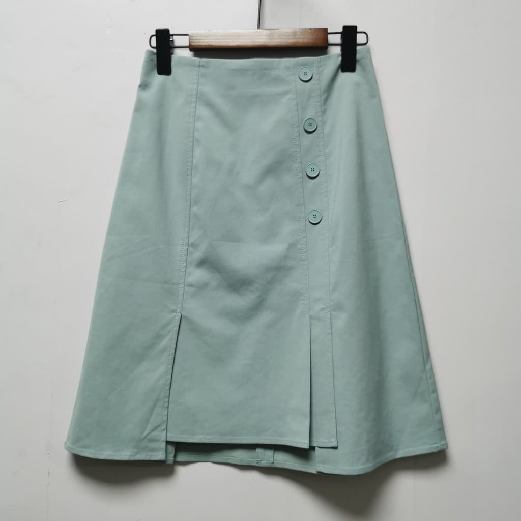 Armário retraindo feminino verão novo estilo Commuter All-Match Casual saia curta senhoras cintura alta mais magro olhar