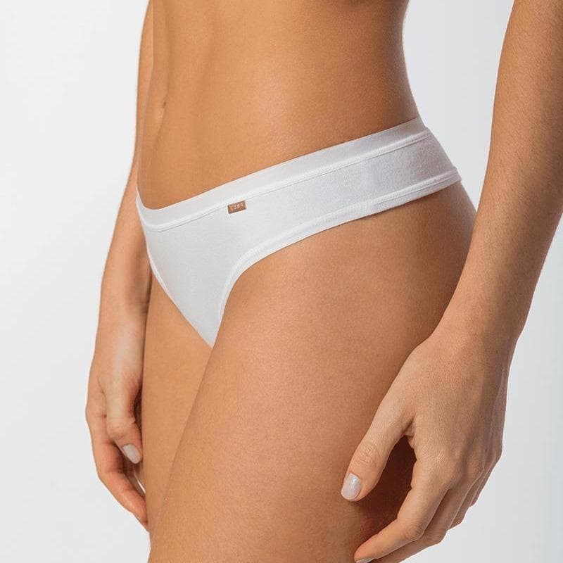 Calcinha Tanga Clássica Loba Algodão Fio Dental
