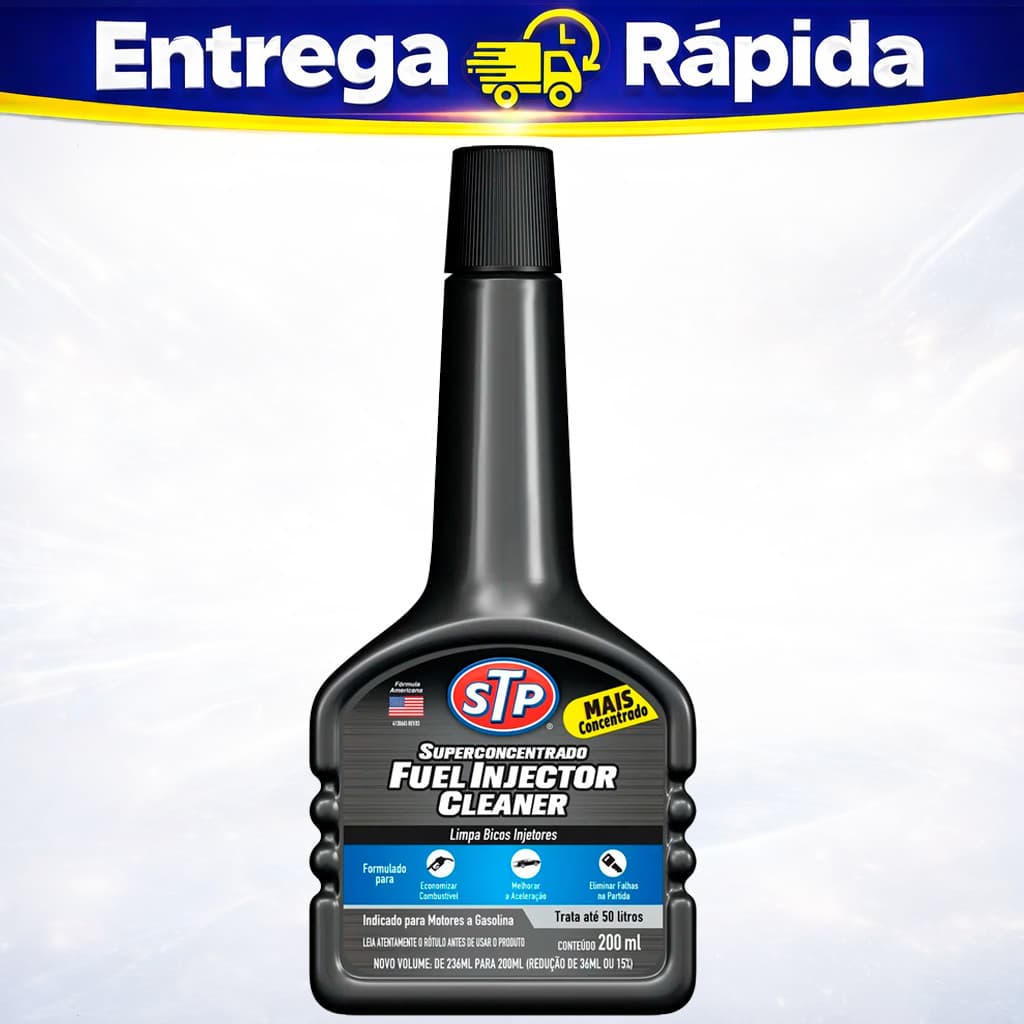 Fuel Injector Cleaner Limpa Injetores Restaura Potência Gasolina Stp