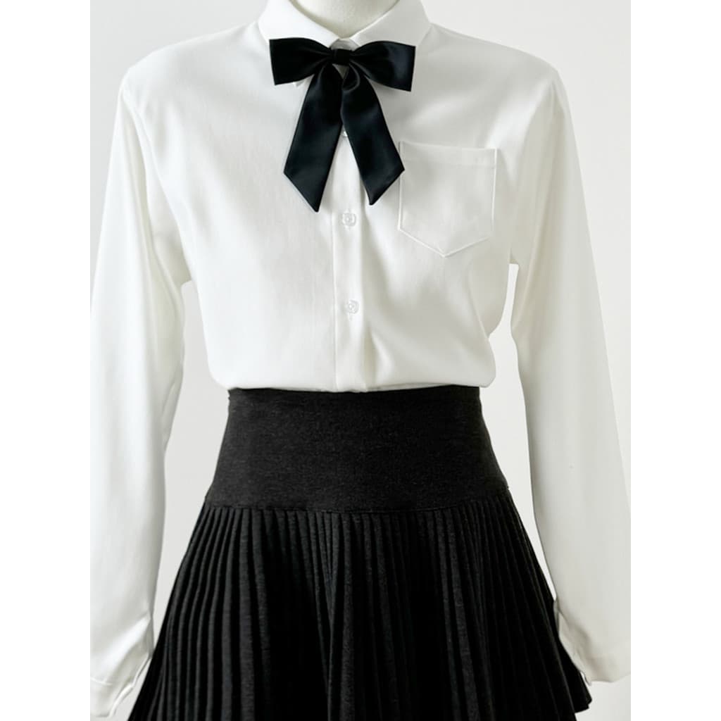 JK uniforme camisa feminina manga longa 2026 outono inverno branco novo estilo Preppy doce fresco Commuter camisa