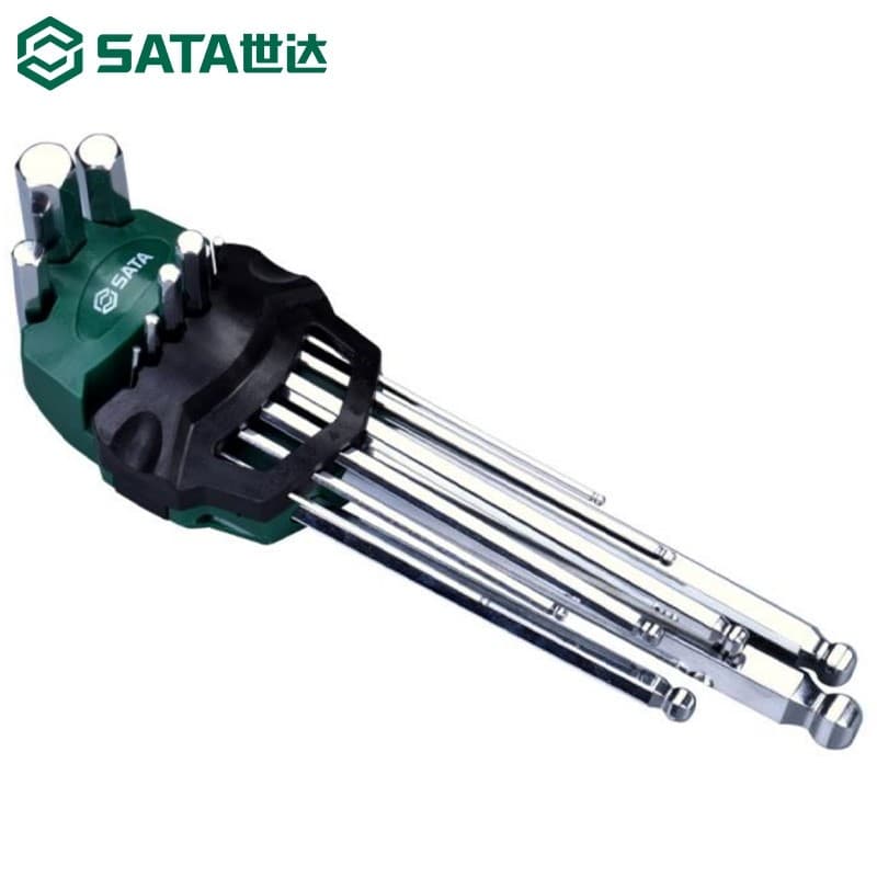 Shida Allen chave conjunto Torx interno 6 ângulo chave de fenda bola cabeça extensão métrica hexágono interno ferramenta