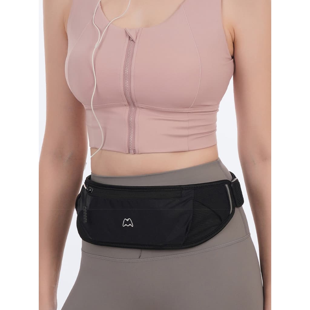 Bolsa de cintura esportiva repelente de água, masculina, feminina, leve, para corrida, ao ar livre, bolsa de cintura par