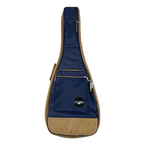 Bag Para Violao Folk Art Exclusive Preto Bege Plus Forza Azul