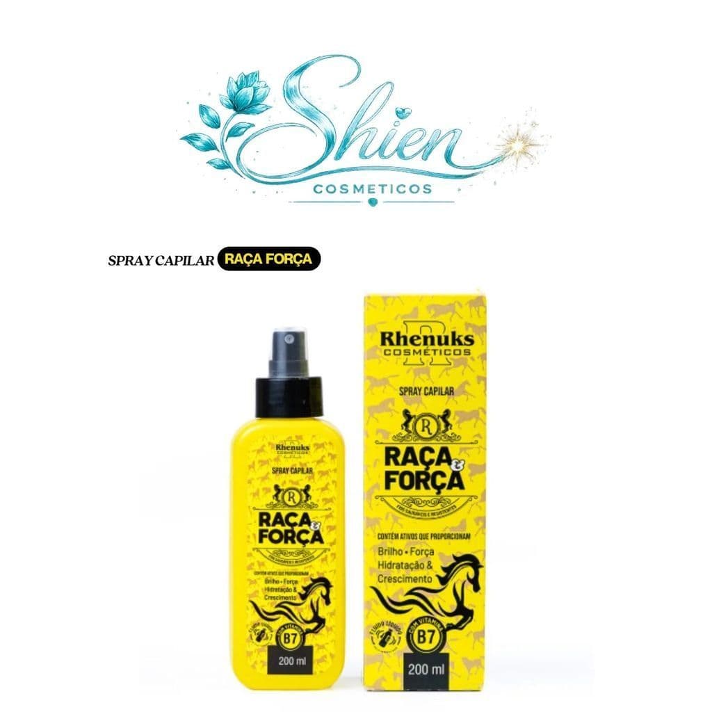Spray Capilar Raça E Força 200ml Rhenuks (Afilhado)