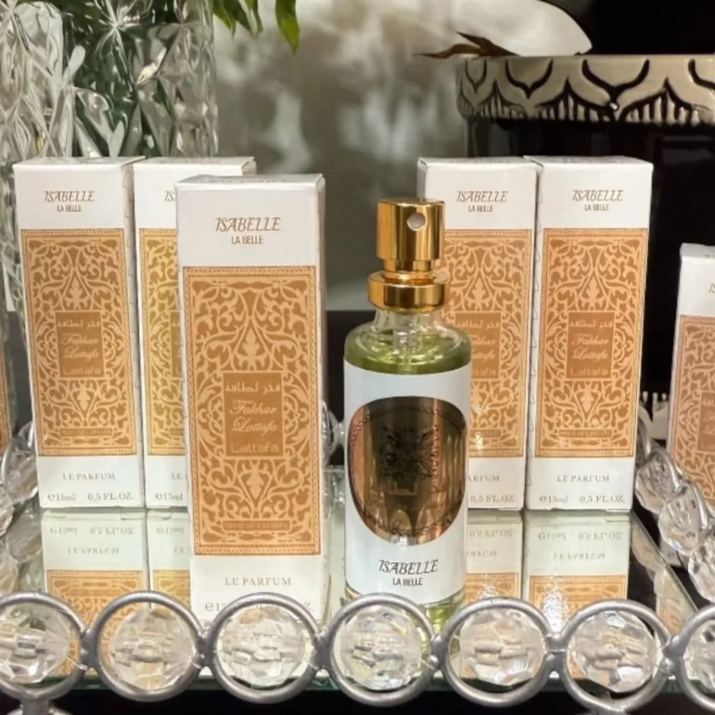 Perfume Fakhar Rose Isabelle La Belle Eau de Parfum 15ml – Original