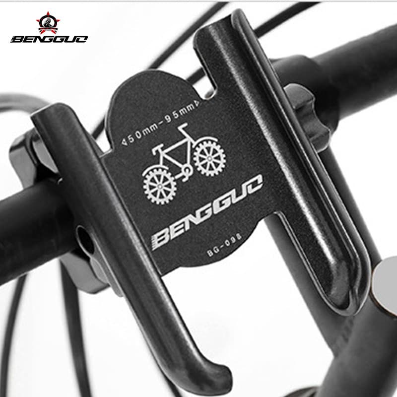 Mustang bicicleta liga de alumínio suporte do telefone móvel motocicleta elétrica navegação à prova de choque fixo supor