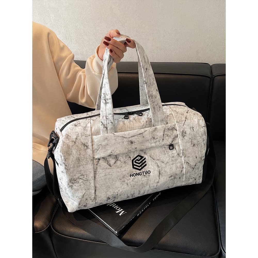 Bolsa de viagem de curta distância 2025 novo estilo moda feminina bolsa de bagagem de grande capacidade leve esportes gi