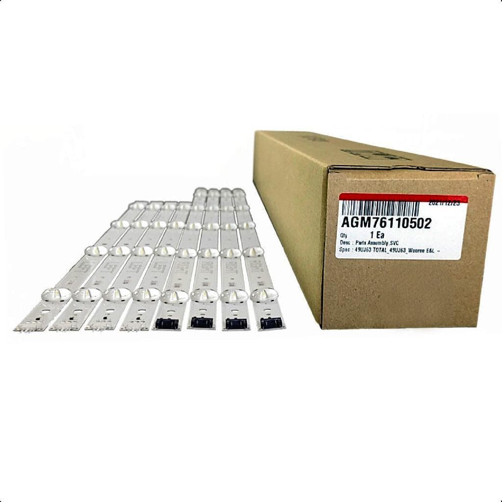 Kit Barra De Led (08 Barras) Tv LG 49uj6300 49lu660h