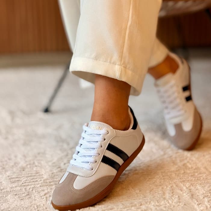Tenis Feminino Jade Sapatenis Casual Confortável Dia a Dia Moda Versátil Leve Luxo Trabalho Passeios