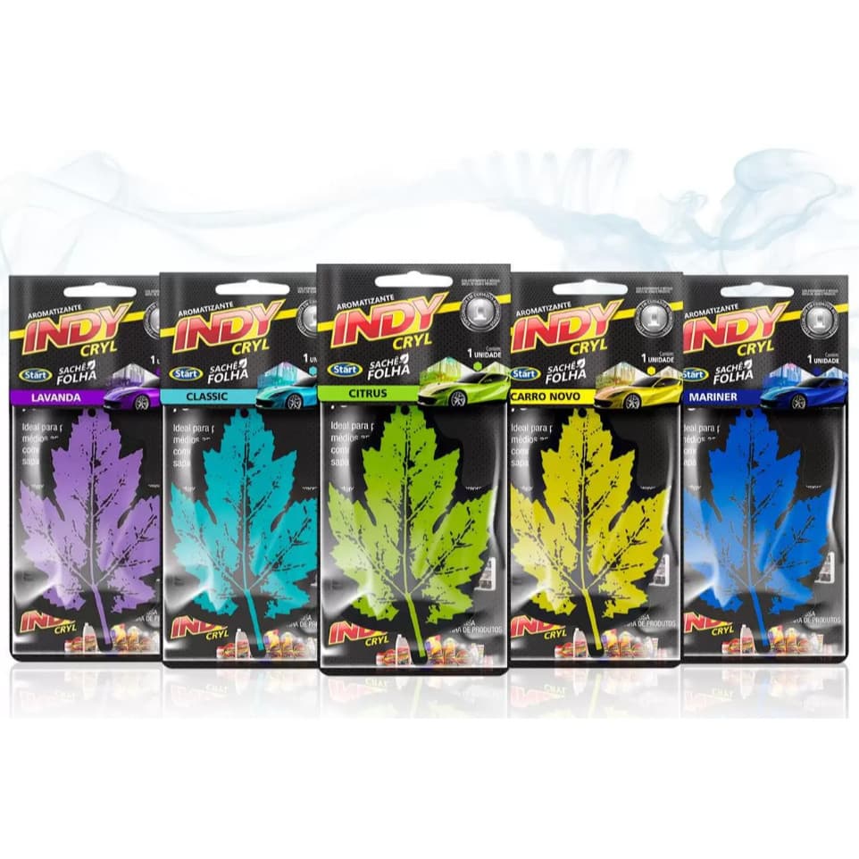 Aromatizante Cheirinho para Carro Indy Folha Perfumada