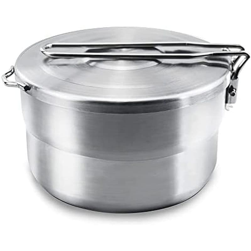 Panela De Cozinha Ao Ar Livre Acampamento De Aço Inoxidável Grande Capacidade Aplicável Para , Caminhada E Mais Atividad
