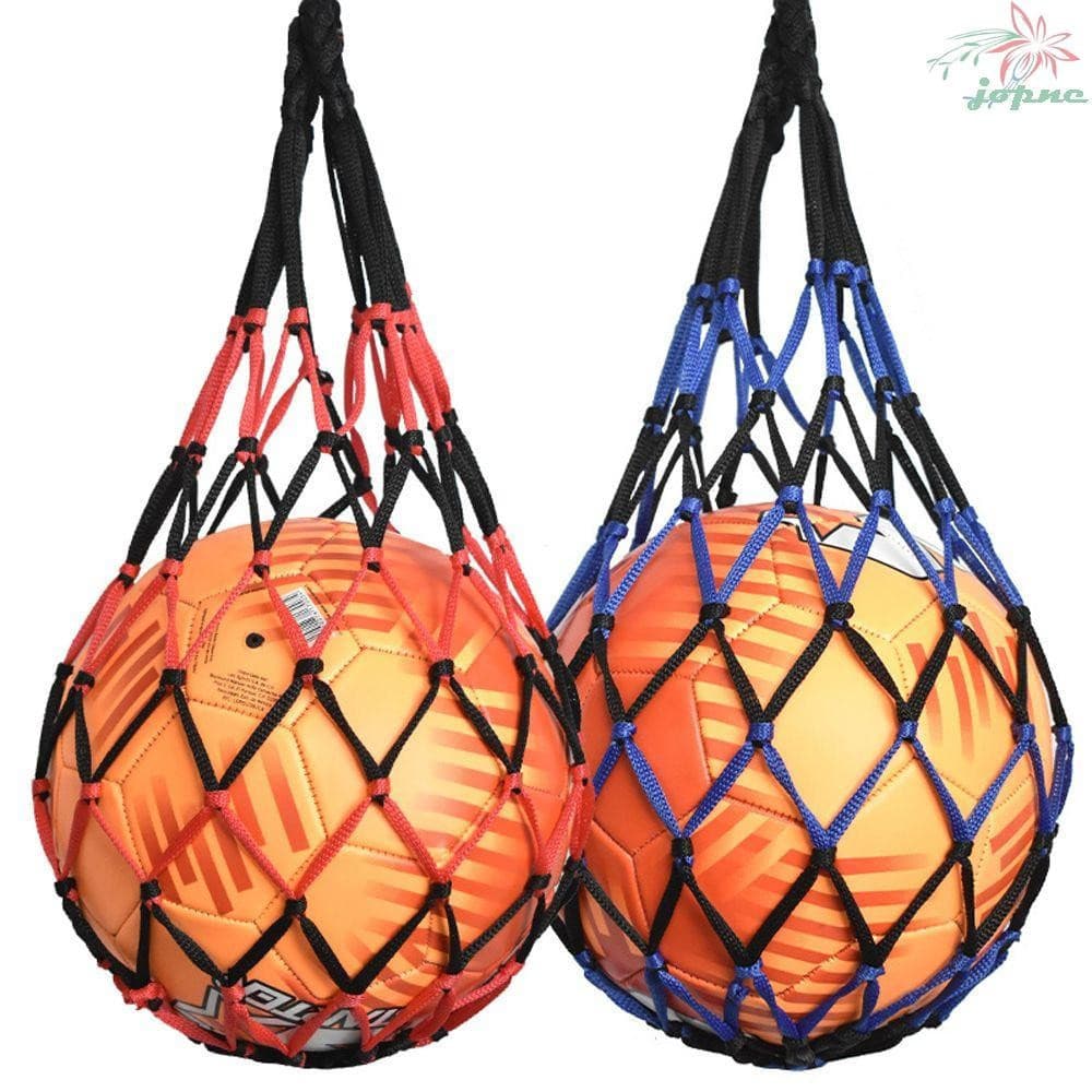 JOPNE Bolsa De Transporte De Basquete Rede De Futebol Malha Durável Acessórios Armazenamento De Bola Portátil