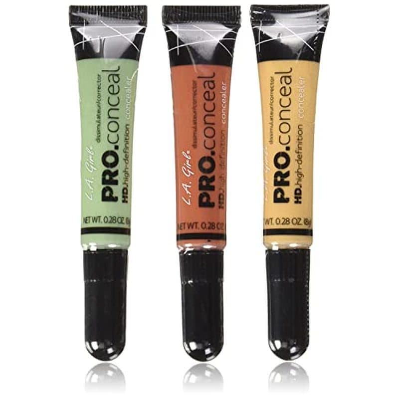 La Conjunto Girl Pro Conceal Corretores Laranja , Amarelo , Verde , Pacote De 3 (GC990 + GC991 + GC992-B)