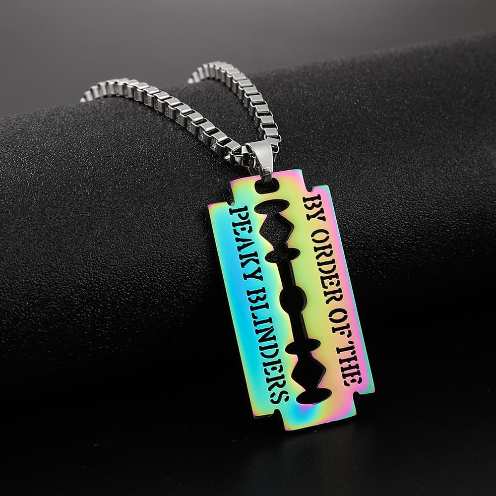 Gargantilha Choker Colar Semijoia Corrente Cubana Feminina QFeng cubano banho sangue Gang navalha festa lâmina colar tem