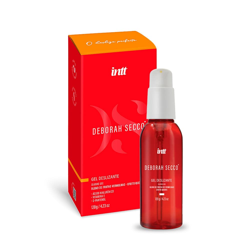 Gel Deslizante INTT Deborah Secco Efeito Quente 120ml
