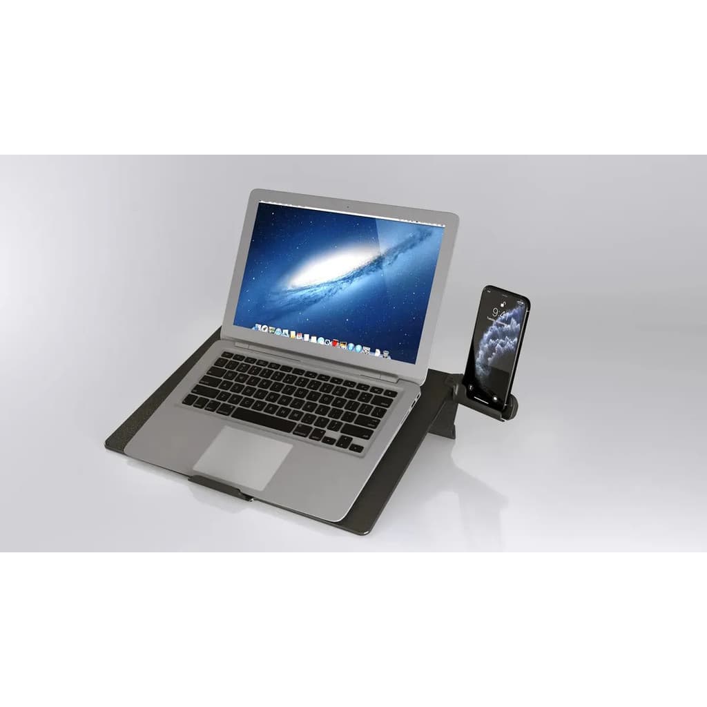 Suporte de Mesa e Colo para Notebook e Tablet com Suporte de Celular Lapcomfort