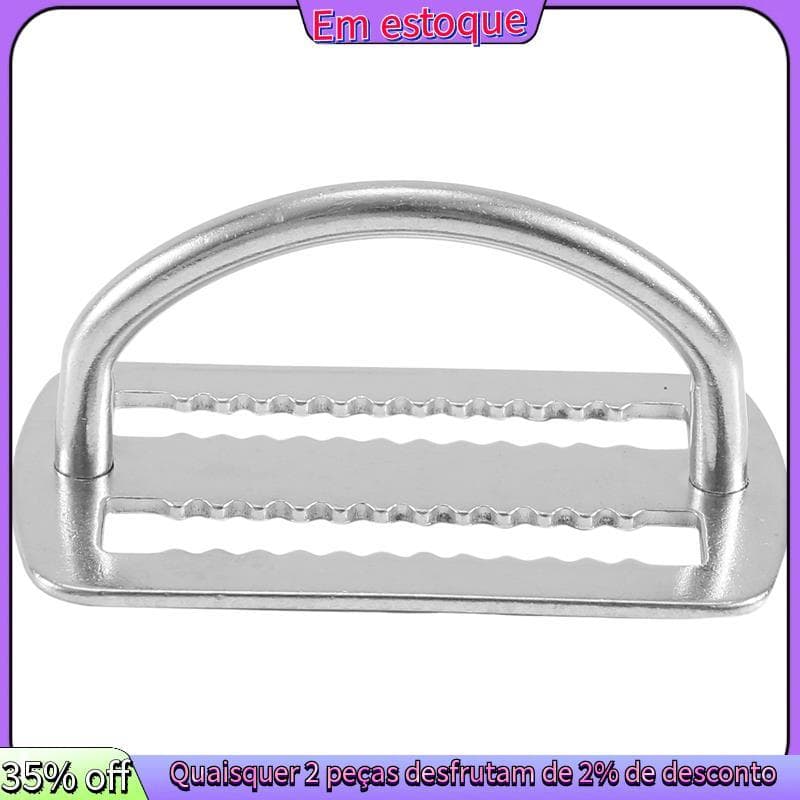 316 Aço Inoxidável D Anel Fivela Mergulho Peso Cinto Keeper Para 5cm De Surf Natação Esporte Acessórios