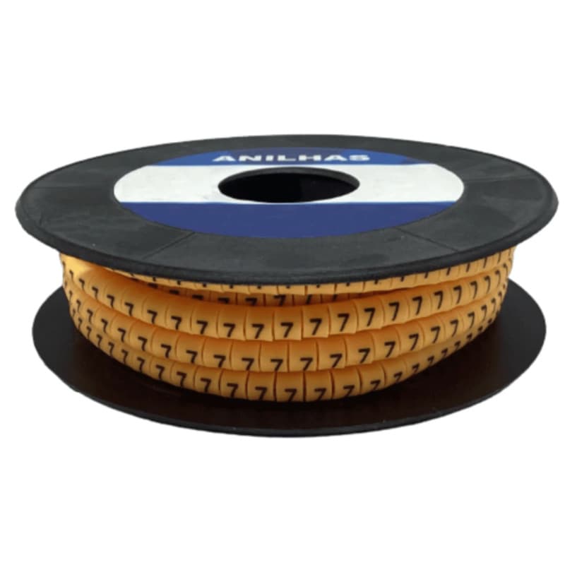 KIT COM 100 ANILHAS 0,75MM - No 7 - SCHUHMACHER