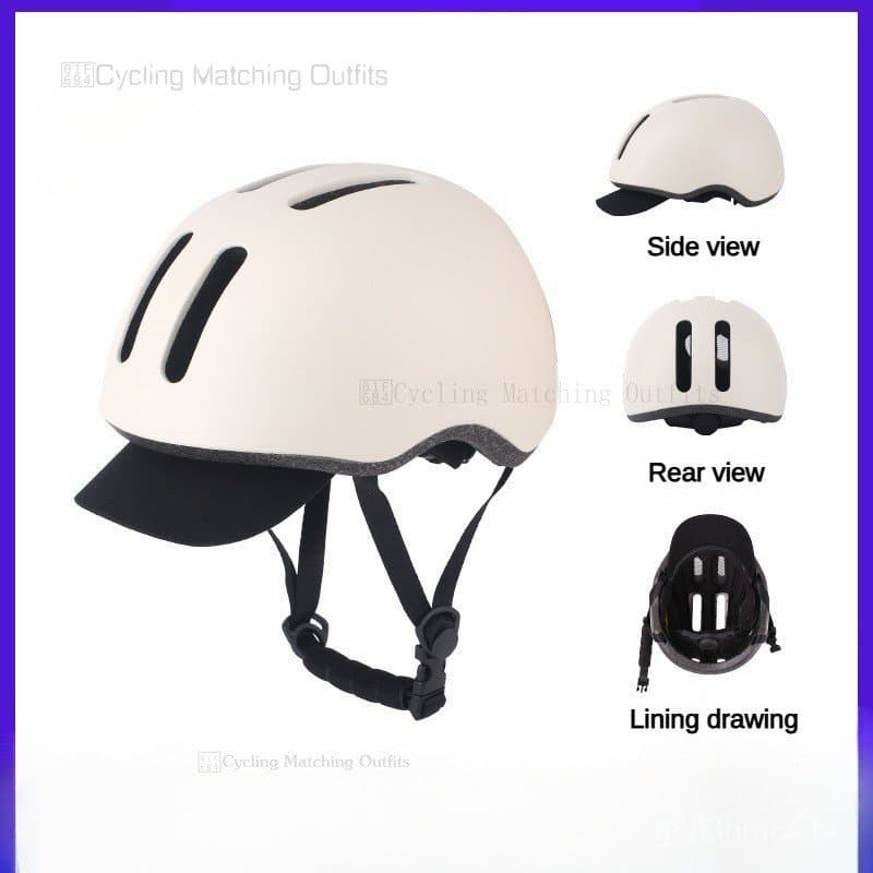 Capacete de Ciclismo para Bicicleta, Patinação, Bicicleta de Equilíbrio, Capacete de Lazer Urbano, Equipamento de Ciclis