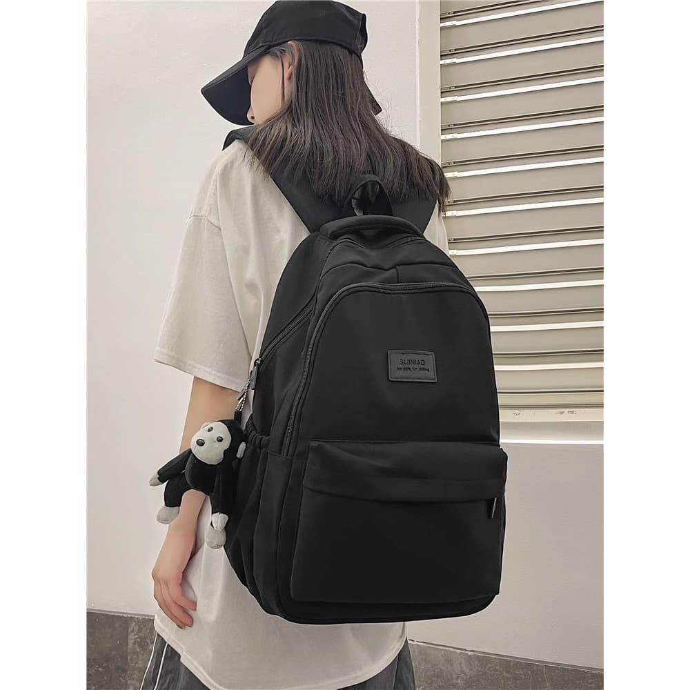 Mochila escolar de grande capacidade feminina estudante universitário mochila de estudante do ensino médio estudante do