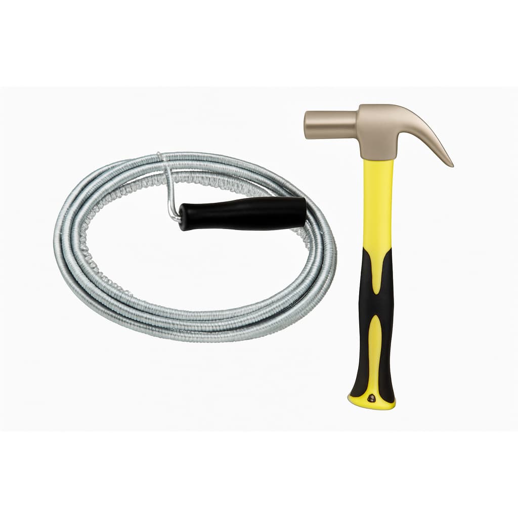 Kit Ferramentas Chave de Fenda Phillips Martelo Alicate 8'' Profissional Doméstico