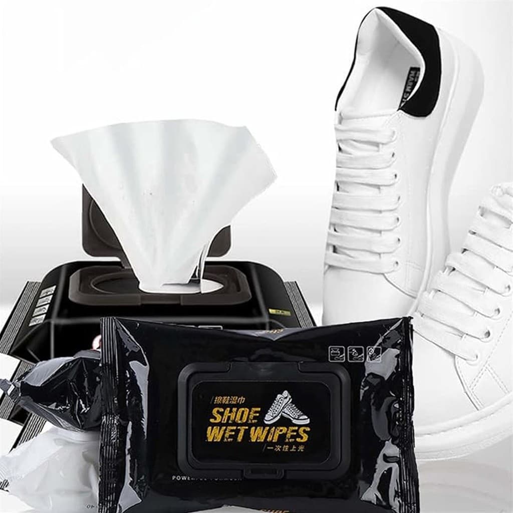 Lenço Limpa Tênis Sapato Bolsa Instantâneo 1 Pacote/80 PeçasMagic Wipes Pratico Limpeza