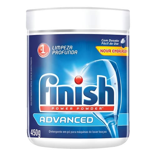 Detergente Para Lava Louças Em Pó Finish 450g