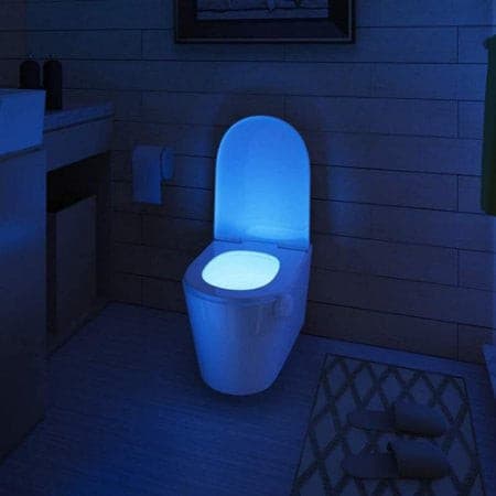Luz Led Com Sensor Para Vaso Sanitário Privada Light Bowl Automática Colorida Original