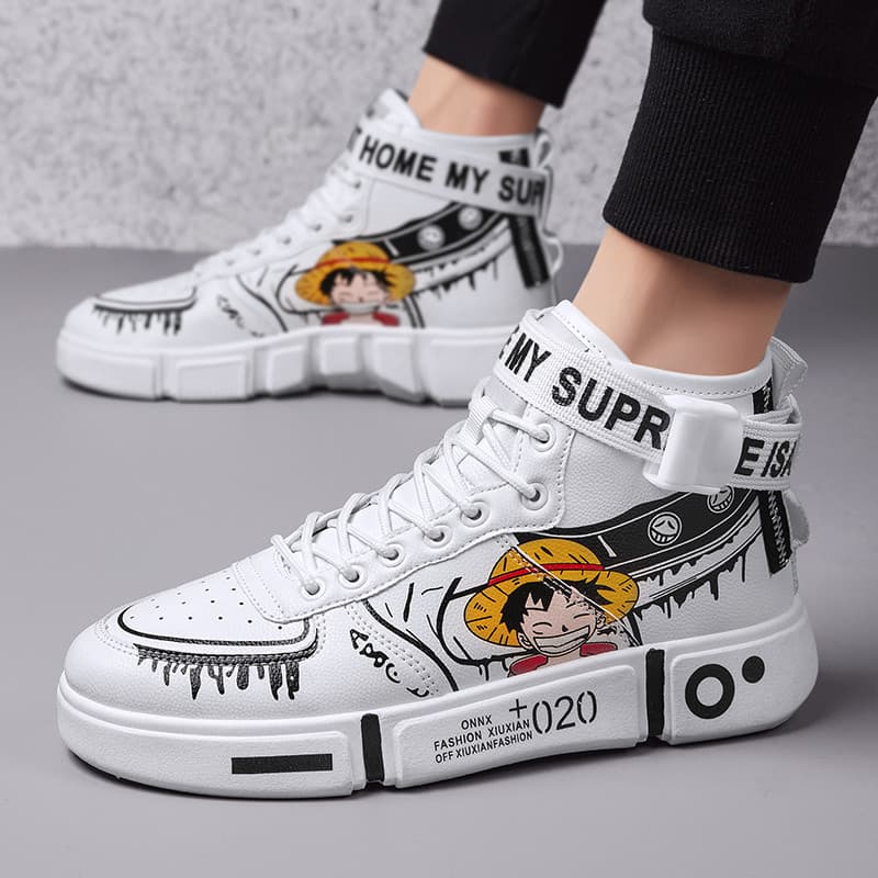Outono inverno sapatos de alta qualidade masculino versão coreana na moda All-Match sapatos esportivos casuais escovado