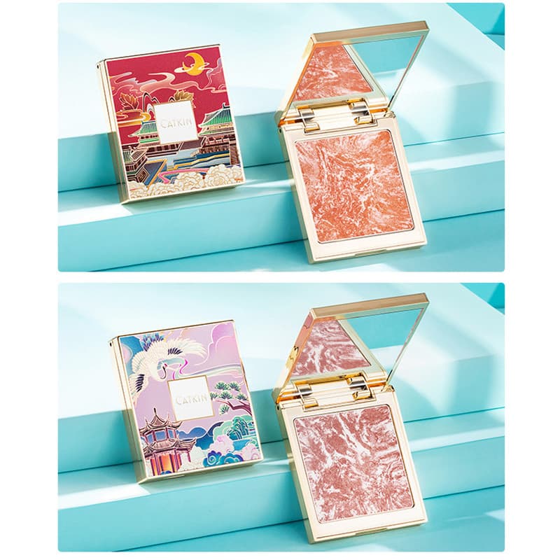Catkin catkin Blush Nude maquiagem iluminando o tom da pele Natural destacando tudo-em-um placa reparação Rouge creme Of
