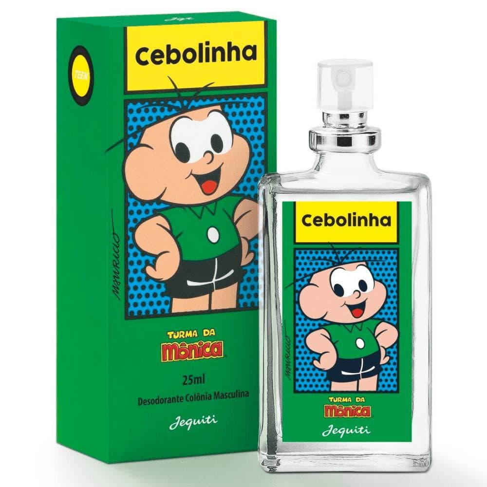 DESODORANTE COLÔNIA MASCULINO JEQUITI TURMA DA MONICA CEBOLINHA 25ml