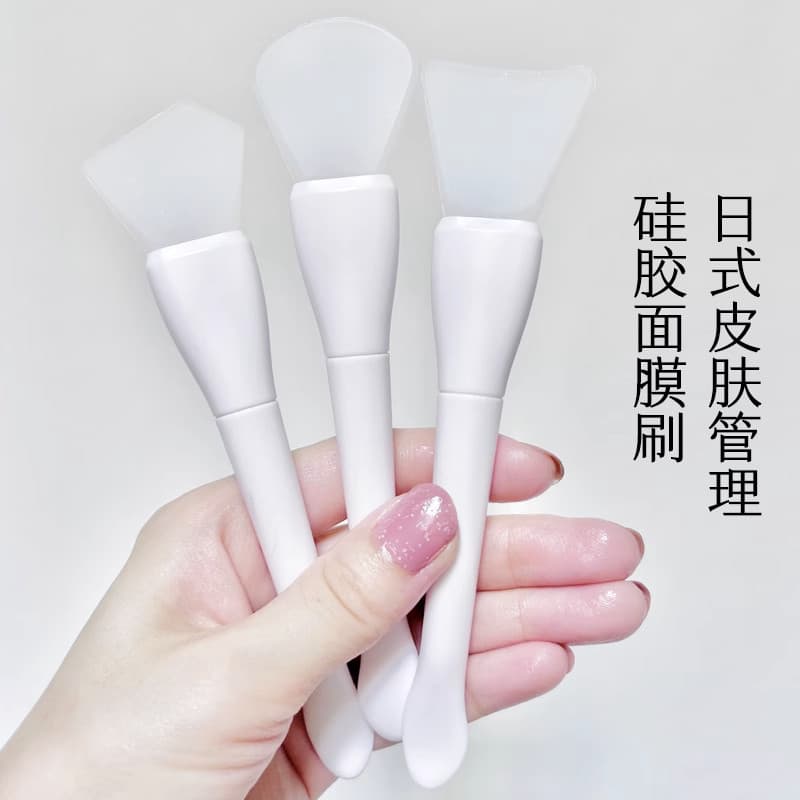 Máscara de condicionamento para gerenciamento de pele, tigela, escova de Silicone, aplicação de máscara facial, máscara