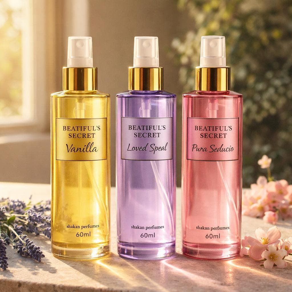 Kit 3 Body Splash victoria Vanilla Pure Seduction e Love Speel Lançamento 2025