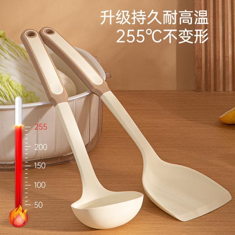 Espátula de panqueca de Silicone de qualidade alimentar Tamagoyaki Panqueca Espátula doméstica Resistente a altas temper