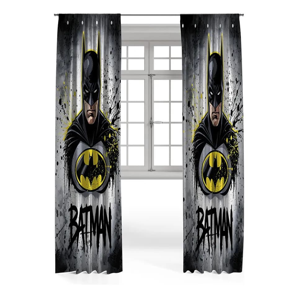 Cortina Batman Infantil 2,80 X 1,20 Meninos Vários Tema