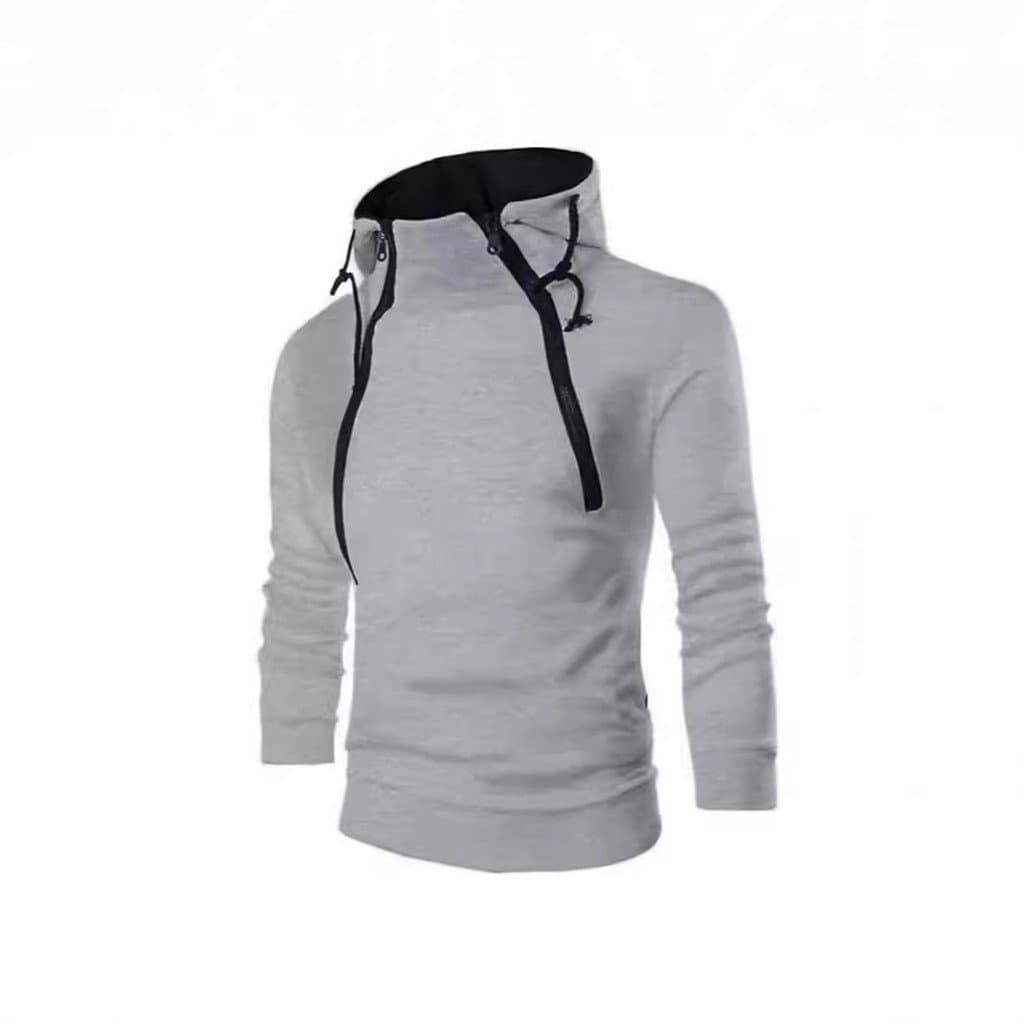 Europeu americano Cross-Border outono inverno novo estilo elegante carcela duplo zíper Cardigan contraste cor jaqueta co