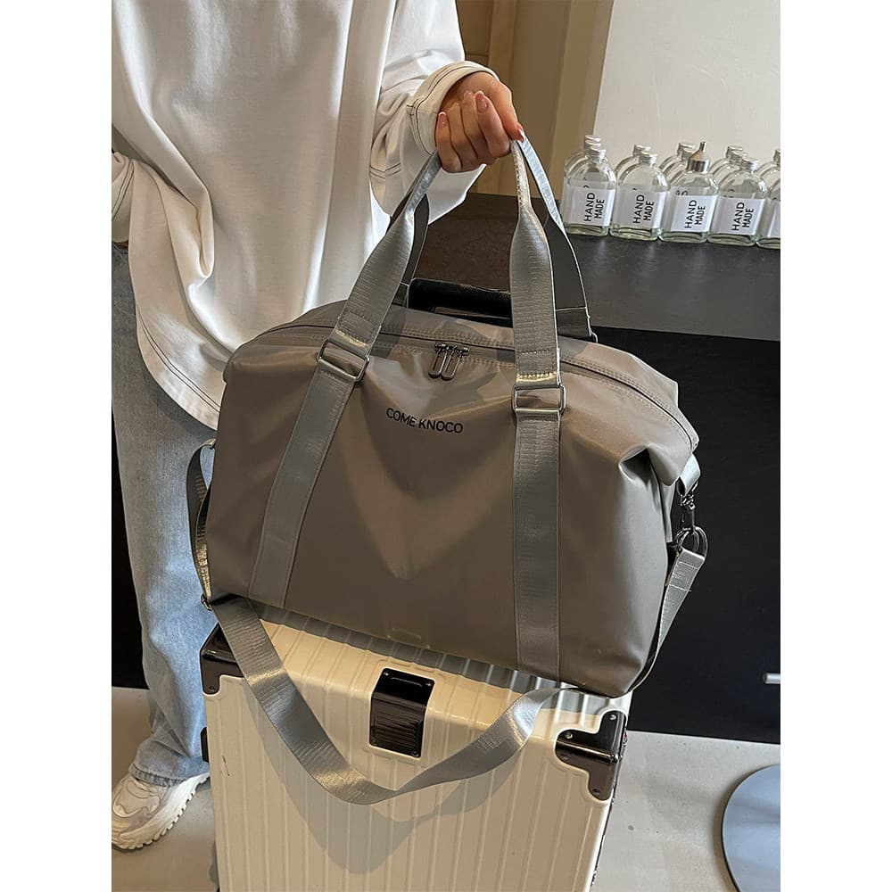 Bolsa de viagem feminina de grande capacidade, leve, curta distância, 2024, novo estilo, viagem de negócios, portátil, s
