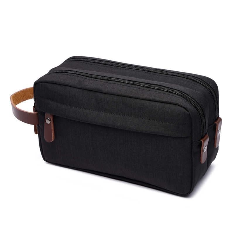 Nova bolsa masculina Casual lona armazenamento pequeno saco portátil à prova dwaterproof água embreagem esportes moda ru