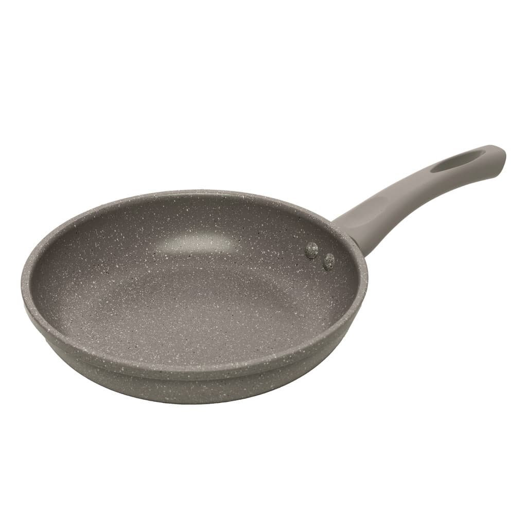 Frigideira Indução 24cm Rev Cerâmico Granito Chef Taupe Lyor