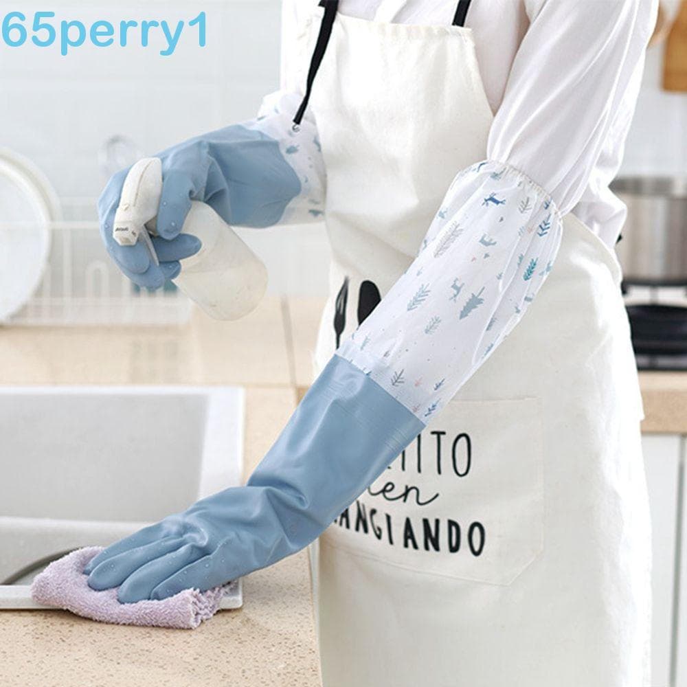 PERRY1 Luvas De Camada Única Para Limpeza Durável , Ferramentas Domésticas Lavar Louça De Pelúcia
