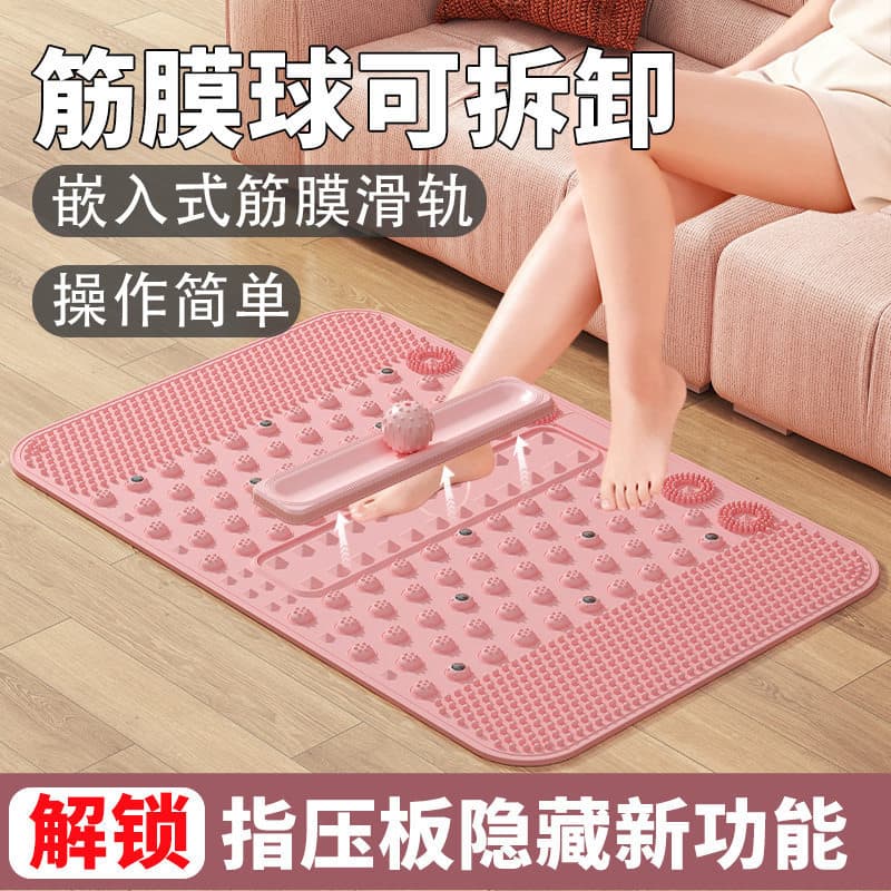 Placa Shiatsu de Silicone macio líquido Original Super Jogging pé massagem almofada perda de peso dedicado feminino pé a