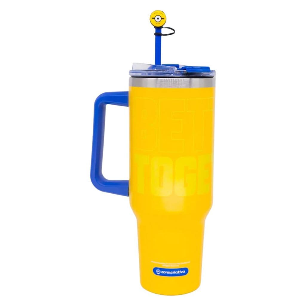 Copo Térmico Tumbler 1,15L Minions Zona Criativa