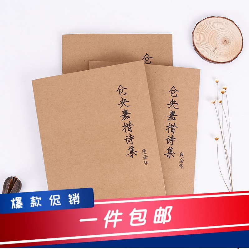Venda quente Caneta dura caligrafia caneta tinteiro adulto correndo Script ensino médio júnior fino ouro corpo Copybook